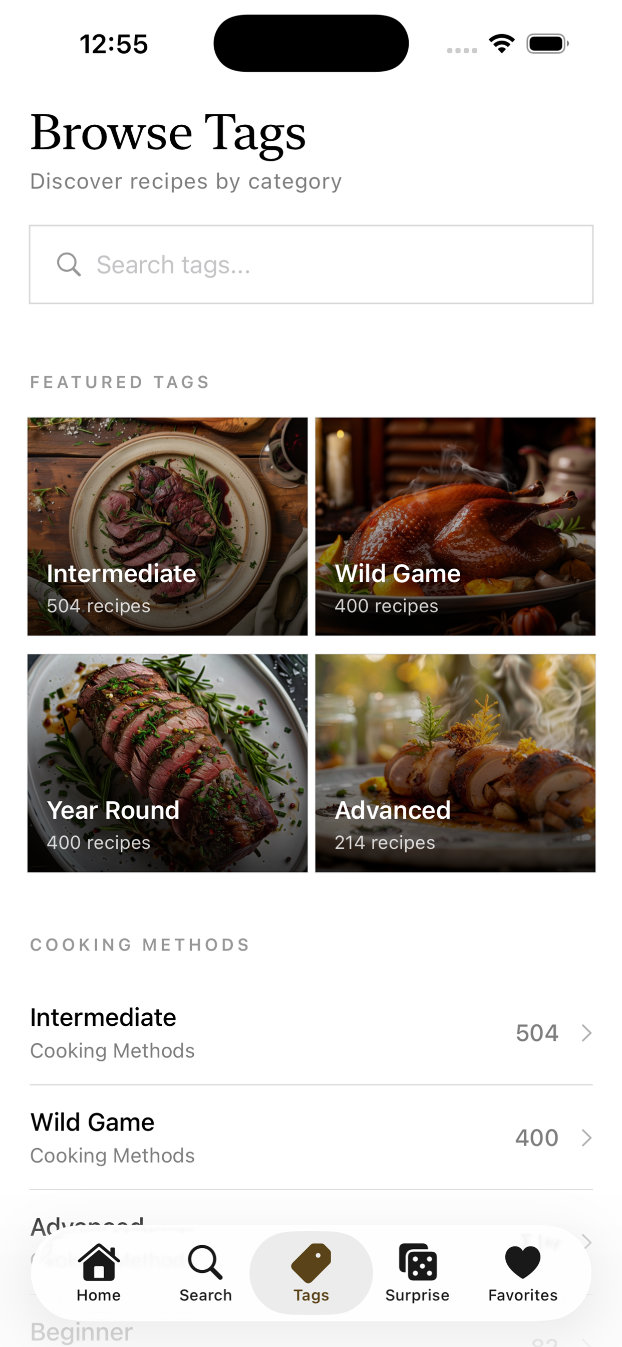 Wild Game Recipes