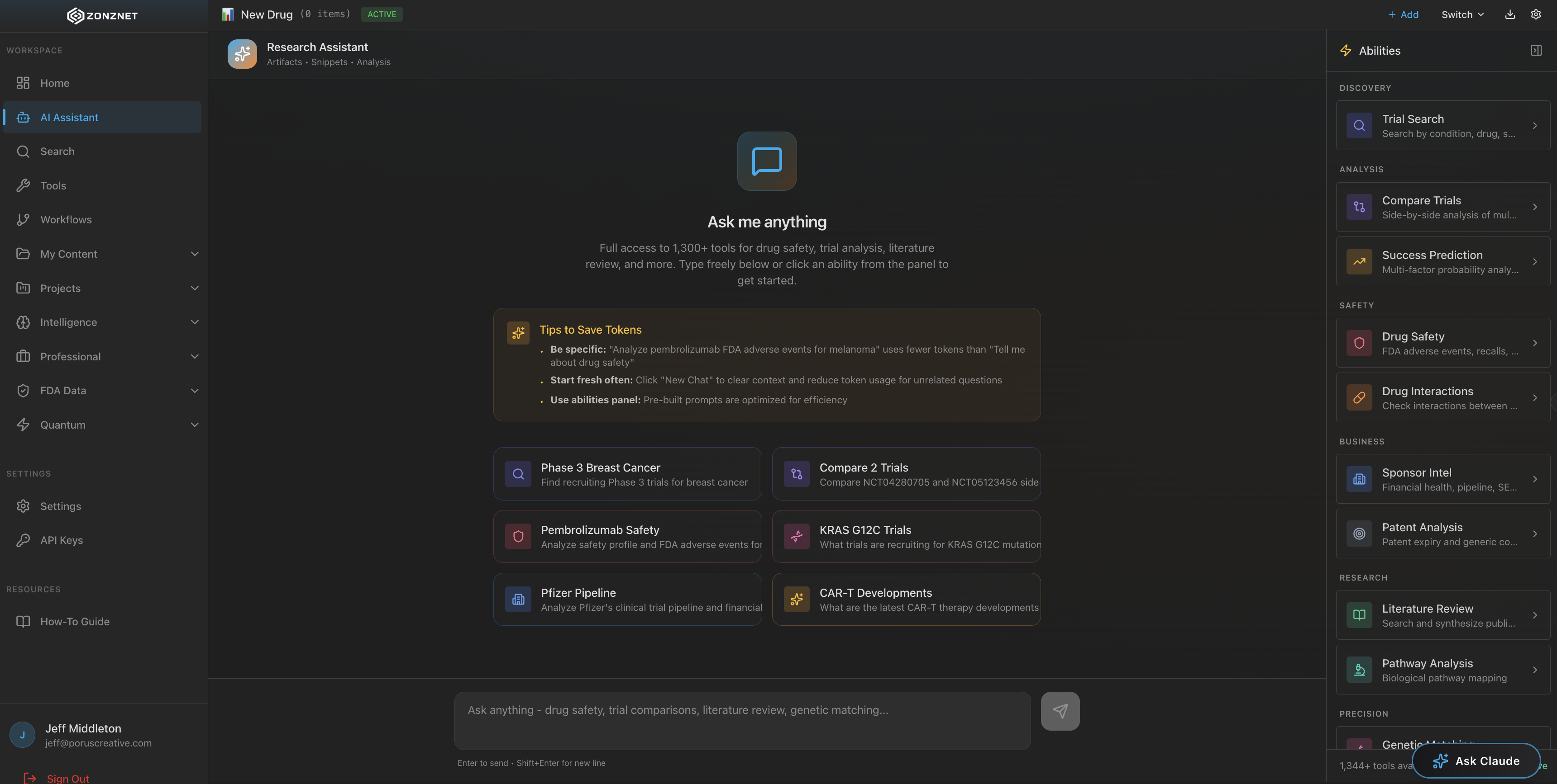 AI research assistant