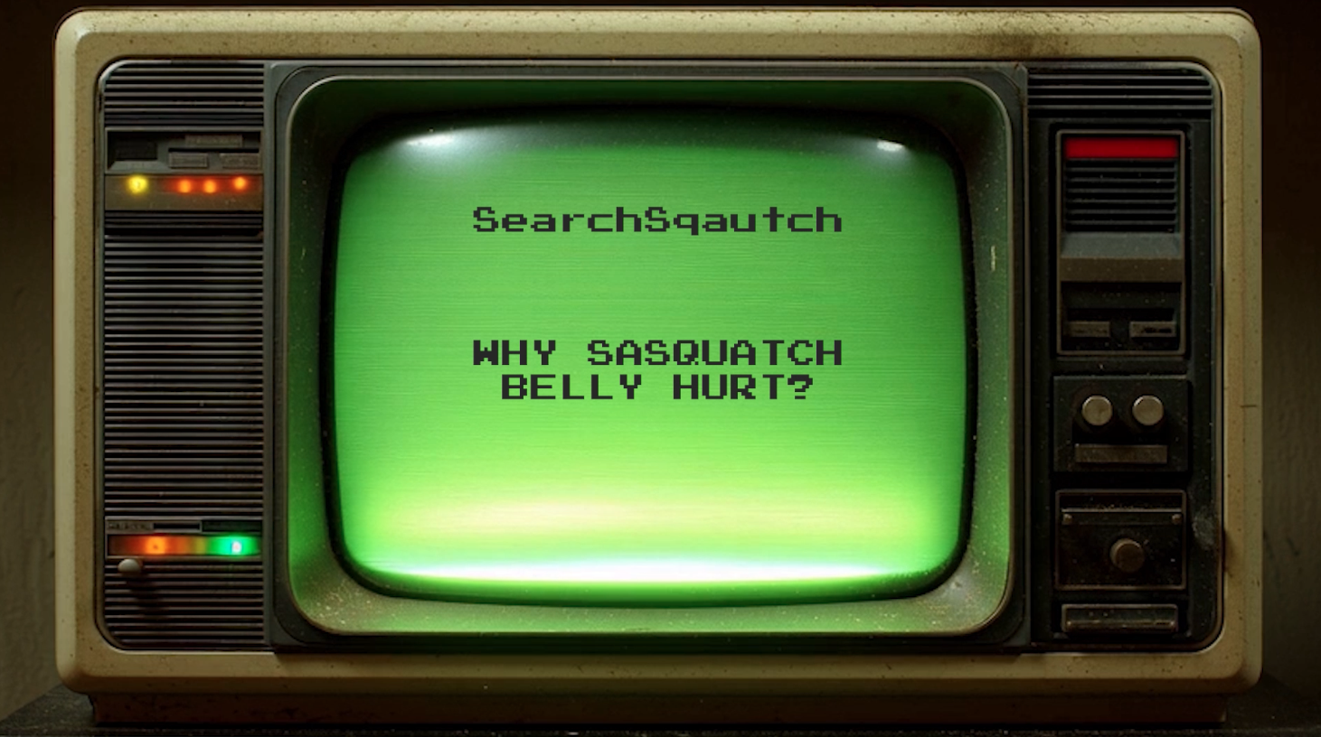SearchSquatch CRT screen
