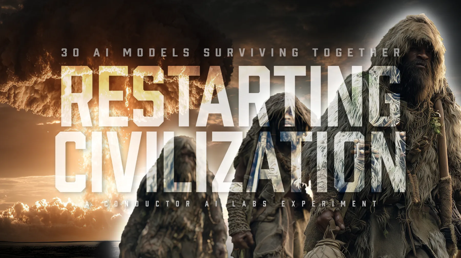 WildMind — 30 AI models surviving together, restarting civilization